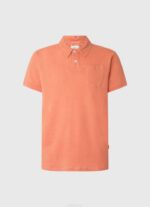 calabaza naranja playera tipo polo con estampado de rayas Pepe Jeans 06X41091 hombres - Imagen 4