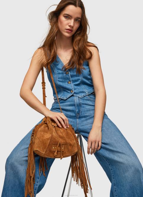 camello_bolso_bombonera_de_ante_pepe_jeans_06x4724_mujer.jpg camello bolso bombonera de ante Pepe Jeans 06X4724 mujer - Imagen 1
