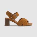 coñac sandalias altea basic ante Pepe Jeans 06X4649 mujer
