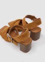 coñac sandalias altea basic ante Pepe Jeans 06X4649 mujer - Imagen 4