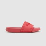 coral chanclas de playa con logo deslizante Pepe Jeans 06X4684 mujer