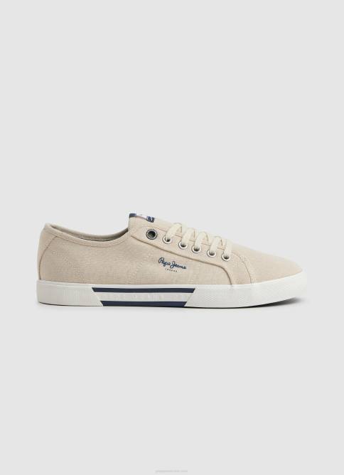 crudo_zapatillas_brady_basicas_pepe_jeans_06x41214_hombres.jpg crudo zapatillas brady basicas Pepe Jeans 06X41214 hombres - Imagen 1