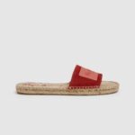 dalia roja sandalias siva berry de piel Pepe Jeans 06X4679 mujer
