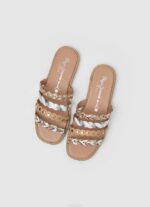 desnudo sandalias irma multitiras de piel Pepe Jeans 06X4662 mujer - Imagen 2