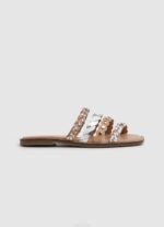desnudo sandalias irma multitiras de piel Pepe Jeans 06X4662 mujer