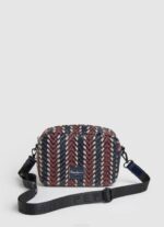 dulwich bolsa crossbody con motivo de zigzag Pepe Jeans 06X4738 mujer