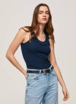 dulwich camiseta con volantes en el cuello Pepe Jeans 06X4441 mujer - Imagen 3