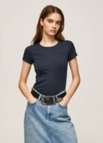 dulwich camiseta de algodón con logo Pepe Jeans 06X4417 mujer - Imagen 2