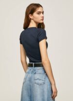 dulwich camiseta de algodón con logo Pepe Jeans 06X4417 mujer - Imagen 4