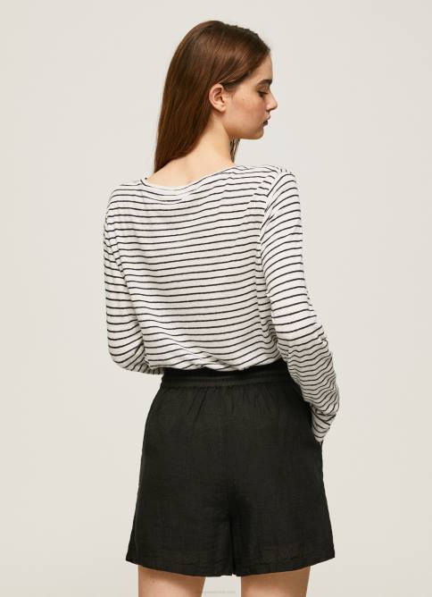 dulwich camiseta de manga larga a rayas Pepe Jeans 06X4436 mujer - Imagen 4