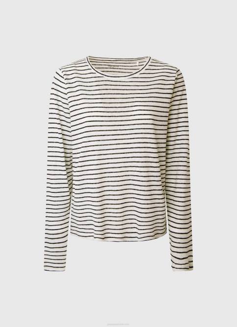 dulwich camiseta de manga larga a rayas Pepe Jeans 06X4436 mujer - Imagen 5