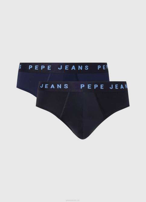 dulwich Pack de 2 braguitas con logo estampado Pepe Jeans 06X41163 hombres - Imagen 1