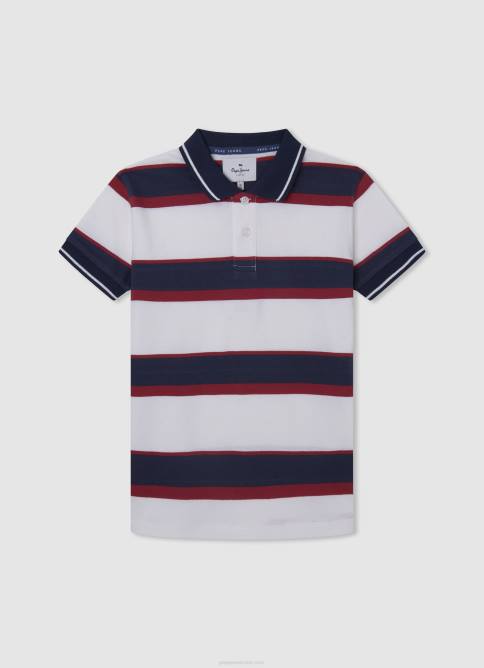 dulwich polo de piqué con logo bordado Pepe Jeans 06X41673 chico - Imagen 5