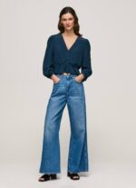 dulwich top corto con cuello en V Pepe Jeans 06X4325 mujer - Imagen 2
