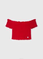 dulwich top fruncido de manga corta Pepe Jeans 06X41425 chica - Imagen 4