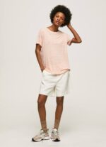 durazno camiseta con estampado de rayas Pepe Jeans 06X4386 mujer - Imagen 2