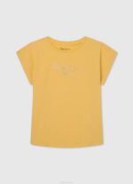 durazno playera con manga sisa floral Pepe Jeans 06X41435 chica - Imagen 4