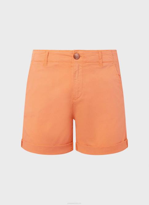 durazno shorts chinos de corte regular Pepe Jeans 06X4522 mujer - Imagen 5