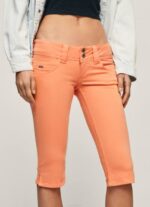 durazno shorts vaqueros capri Pepe Jeans 06X4528 mujer - Imagen 3