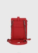 estudio rojo bolsa de móvil a cuadros Pepe Jeans 06X4728 mujer - Imagen 2