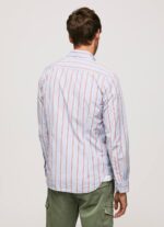 estudio rojo camisa lister fil-a-fil slim fit Pepe Jeans 06X41065 hombres - Imagen 4