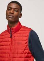 estudio rojo chaleco capitonado con cremallera Pepe Jeans 06X4843 hombres