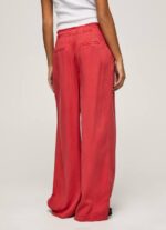 estudio rojo pantalones paper bag anchos Pepe Jeans 06X4303 mujer - Imagen 4