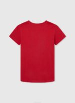 estudio rojo playera con logo estampado Pepe Jeans 06X41647 chico - Imagen 2