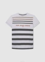 estudio rojo playera con logo estampado Pepe Jeans 06X41647 chico - Imagen 4
