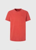 estudio rojo playera con logo estampado Pepe Jeans 06X4946 hombres - Imagen 5