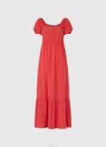 estudio rojo vestido fluido Pepe Jeans 06X4150 mujer - Imagen 5