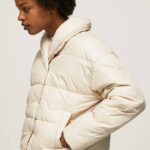 fuerte chamarra capitonada brillante Pepe Jeans 06X4124 mujer