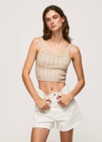 fuerte top tejido con tirantes Pepe Jeans 06X4242 mujer - Imagen 3