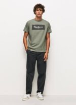 fundición playera con logo bordado Pepe Jeans 06X4914 hombres - Imagen 2