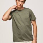 fundición playera con logo estampado Pepe Jeans 06X4949 hombres