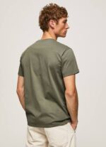 fundición playera con logo estampado Pepe Jeans 06X4949 hombres - Imagen 4