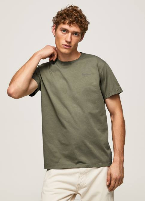 fundicion_playera_con_logo_estampado_pepe_jeans_06x4949_hombres.jpg fundición playera con logo estampado Pepe Jeans 06X4949 hombres - Imagen 1