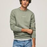 fundición sudadera con logo estampado Pepe Jeans 06X4908 hombres