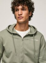 fundición suéter con logo y cremallera Pepe Jeans 06X4912 hombres - Imagen 3