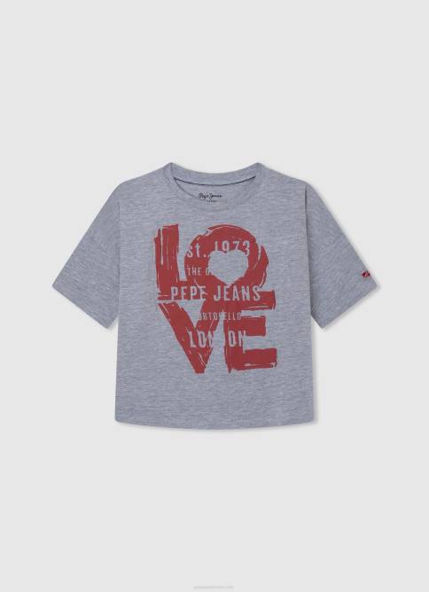 gris_marga_camiseta_con_estampado_de_amor_pepe_jeans_06x41445_chica.jpg gris marga camiseta con estampado de amor Pepe Jeans 06X41445 chica - Imagen 1