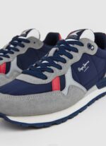 gris zapatillas retro brit man studio Pepe Jeans 06X41181 hombres - Imagen 5