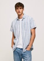 jarman camisa luther slim a rayas Pepe Jeans 06X41056 hombres
