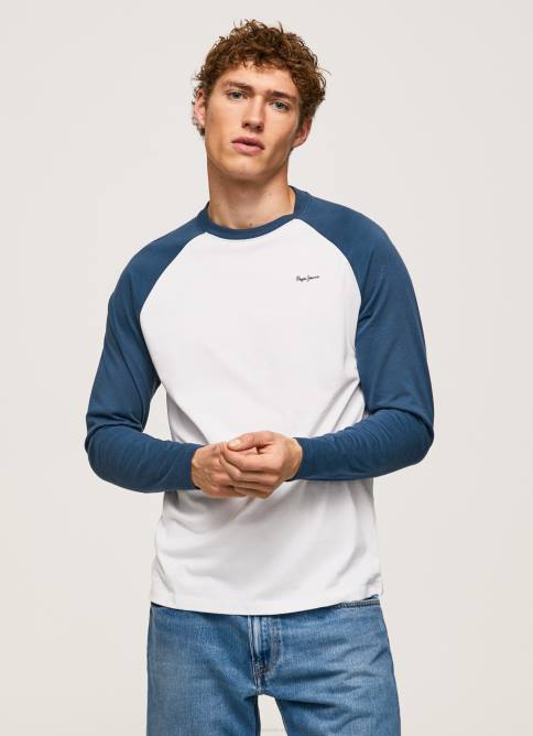 jarman_camiseta_de_manga_larga_raglan_pepe_jeans_06x4985_hombres.jpg jarman camiseta de manga larga raglán Pepe Jeans 06X4985 hombres - Imagen 1