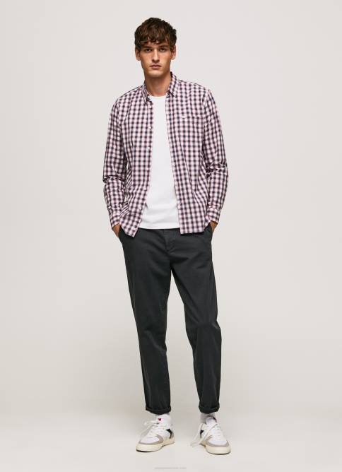 jarman carga camisa a cuadros bicolor Pepe Jeans 06X41066 hombres - Imagen 2