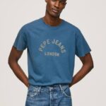 jarman playera con logo estampado Pepe Jeans 06X4951 hombres