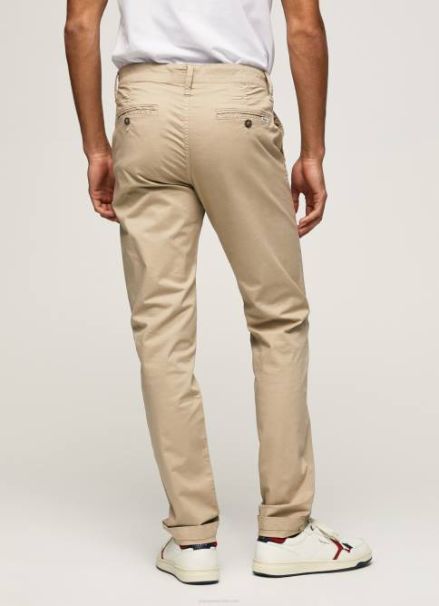 malta pantalones chinos charly de corte slim Pepe Jeans 06X41119 hombres - Imagen 3