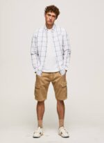 Marfil camisa lorian slim fit de popelina Pepe Jeans 06X41029 hombres - Imagen 2