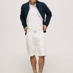 Marfil shorts chinos arkin con pliegues Pepe Jeans 06X41128 hombres
