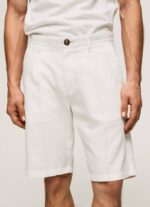 Marfil shorts chinos arkin con pliegues Pepe Jeans 06X41128 hombres - Imagen 3