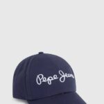 marina gorra básica con logo bordado Pepe Jeans 06X4781 mujer